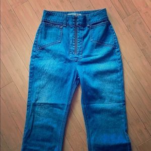 Reformation “CHER” denim